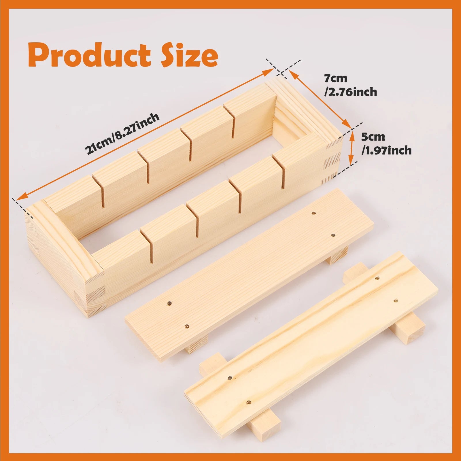 Sushi-Presse aus Holz – Perfekte Rolls ohne Aufwand