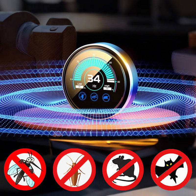 Ultraschall-Schädlingsabwehr mit 360°-Schutz