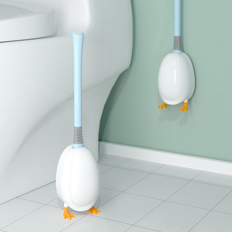 WC-Bürste mit 360° Reinigungskopf und Standfuss