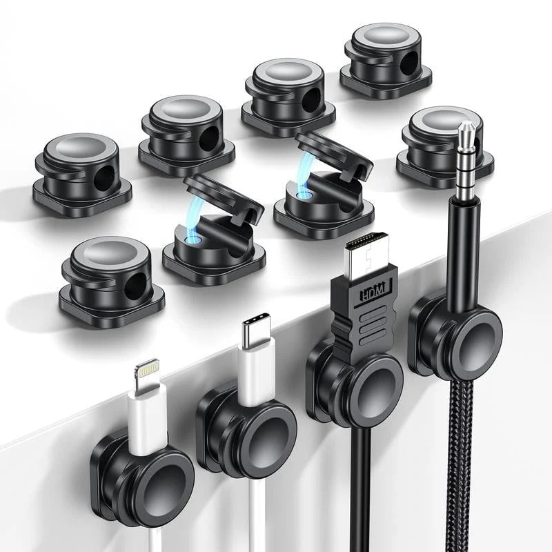 Magnetische Kabelclips – Ordnung für Ladekabel und Kabel