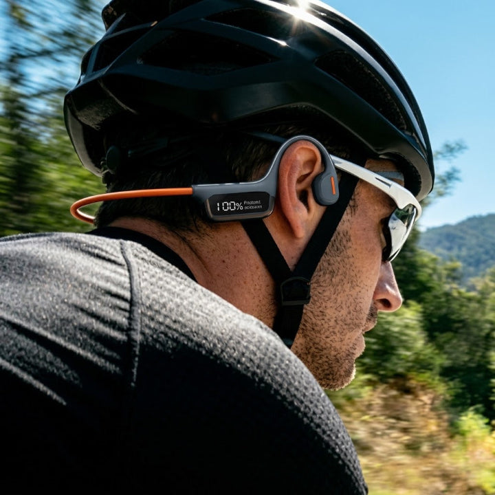 Knochenschall-Kopfhörer wasserdicht mit MP3-Player