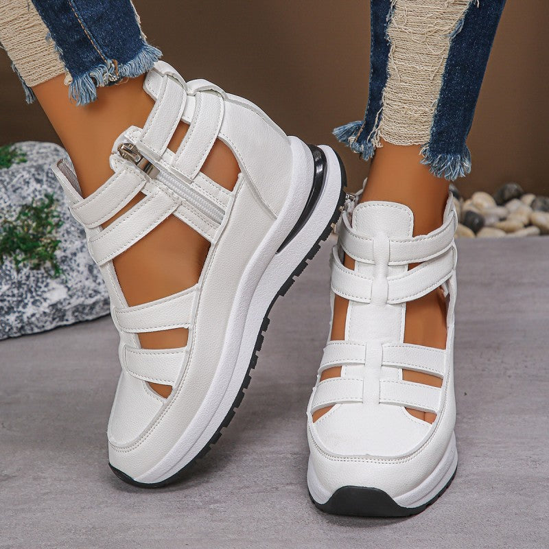 Orthopädische Damen-Sandalen mit Fussgewölbestütze