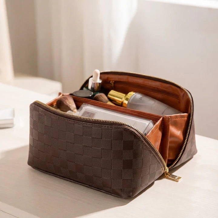 Kosmetiktasche mit Fächern – Wasserabweisend