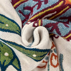 Baumwoll-Handtuch mit floralen Motiven