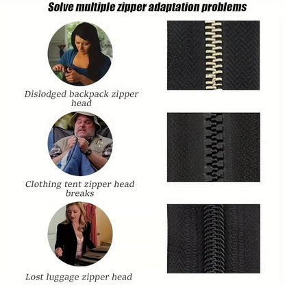 6+6 GRATIS | Abnehmbarer und austauschbarer Reißverschluss-Zipper – Schnelle Lösung
