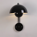 Moderne LED-Wandleuchte Metall mit Pilzdesign