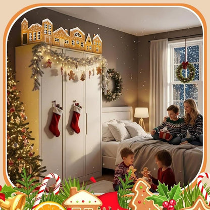 LED-Lebkuchenhaus-Deko