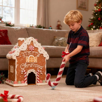Lebkuchen-Mini-Golfhäuschen