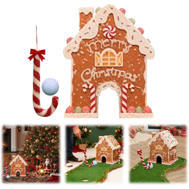 Lebkuchen-Mini-Golfhäuschen