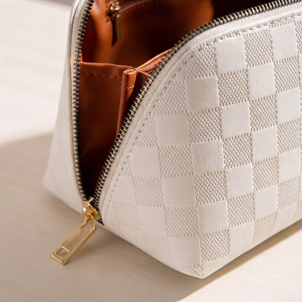 Kosmetiktasche mit Fächern – Wasserabweisend