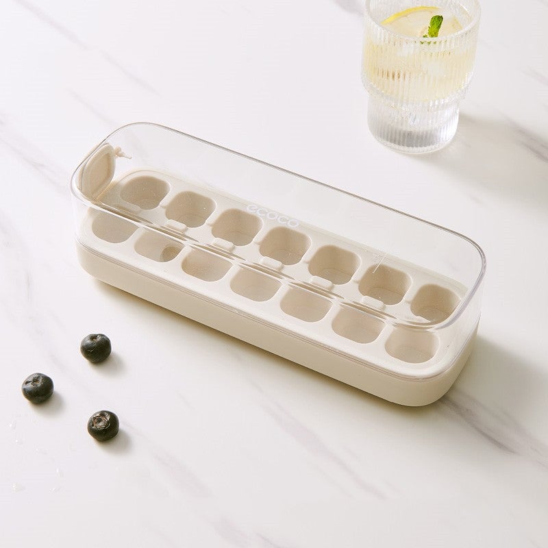 Eiswürfelform mit Press-Mechanismus – Perfekte Eiswürfel