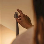 Akku-Tischlampe aus Aluminium, kabellos mit 3-stufigem Touch-Dimmer und USB-Aufladung
