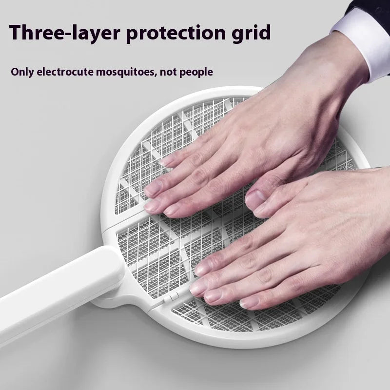 Elektrische Fliegenklatsche mit UV-Licht – Klappbar