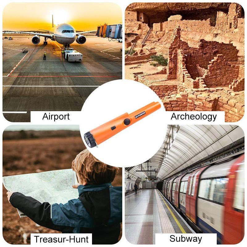 Metalldetektor Pin-Pointer – Handheld-Suchgerät mit LED-Licht