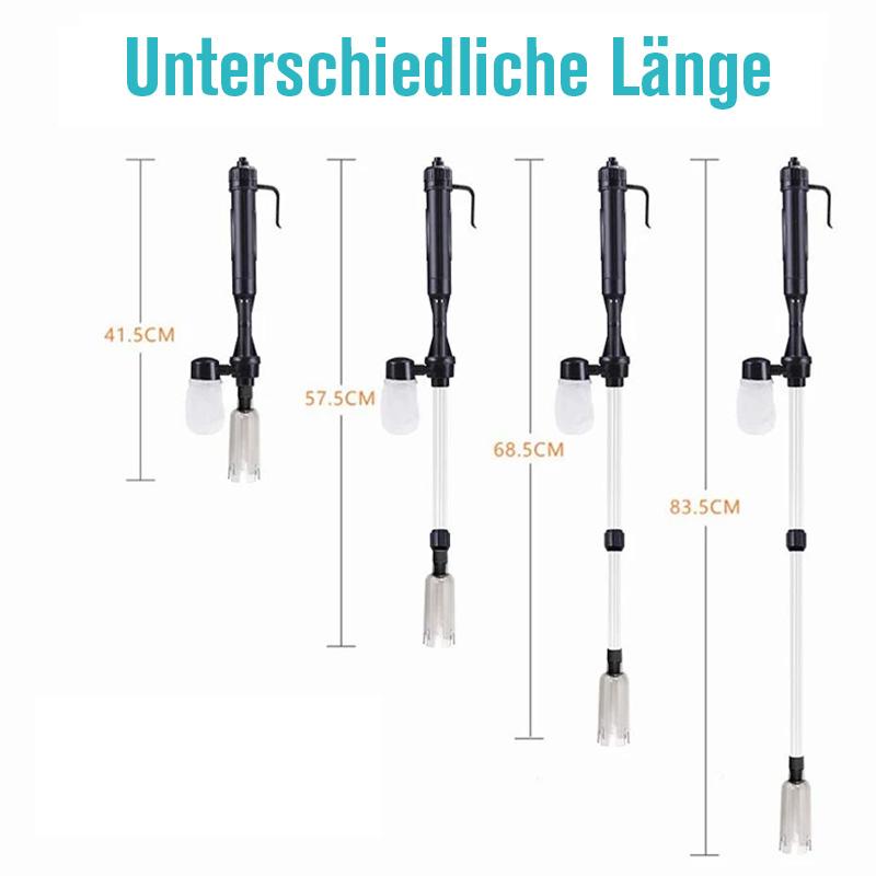 Aquarium Wasserwechsler mit Kies-Siphonpumpe