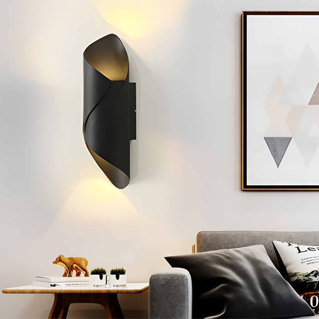 LED Wandleuchte Aluminium für Innen- und Aussenbereich
