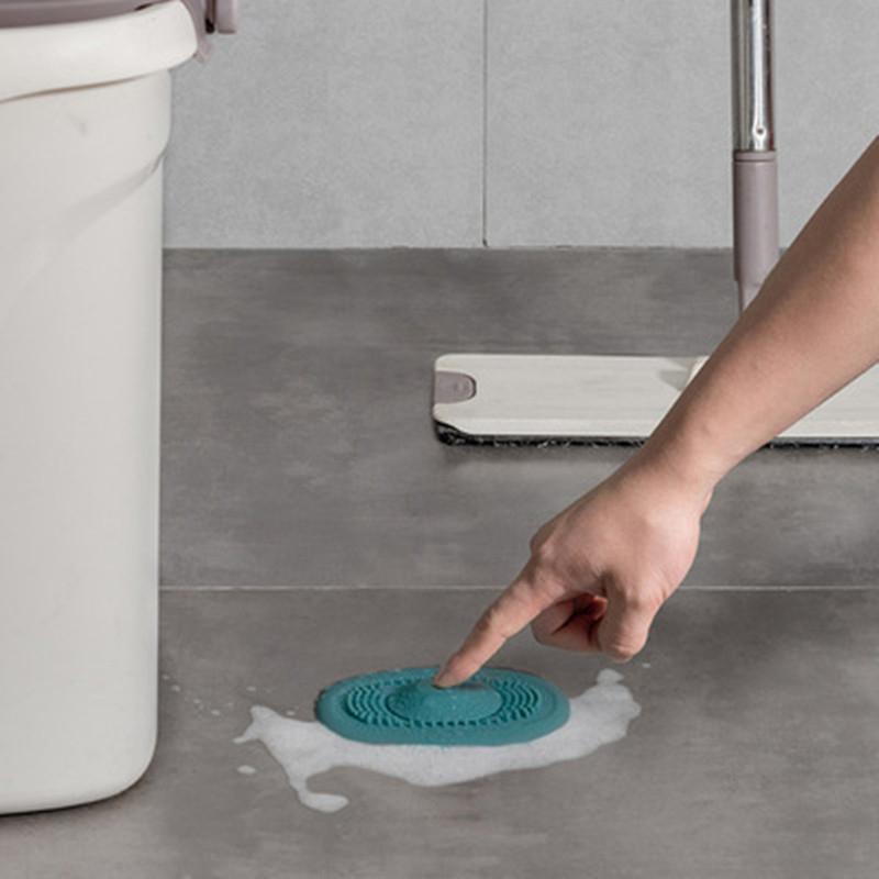 Silikon Abflussfilter – Drückbarer Verschluss gegen Verstopfungen