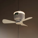 Camping-Ventilator mit LED-Beleuchtung und Fernbedienung