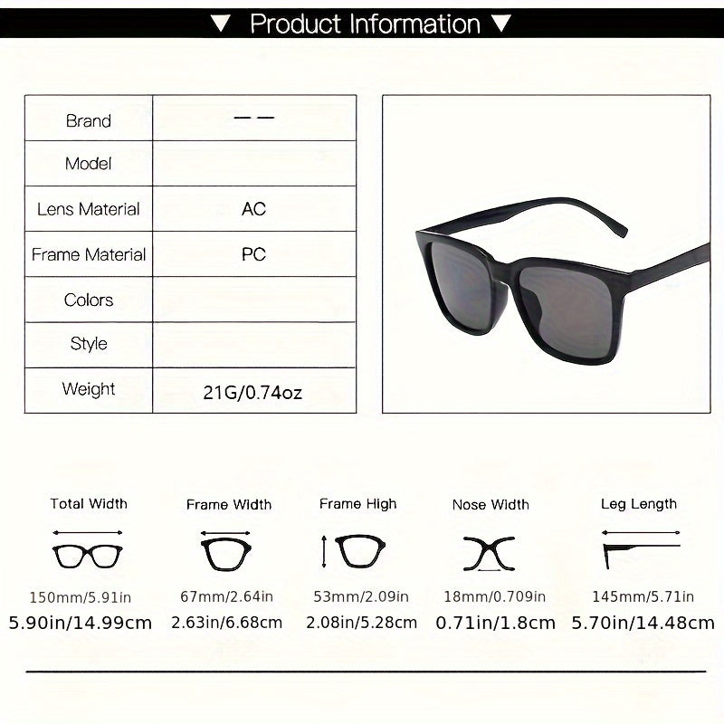 Sonnenbrille Y2K-Stil mit polarisierenden Gläsern