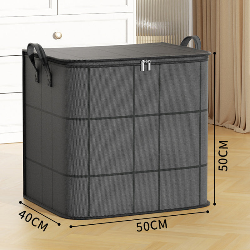 Aufbewahrungsbox aus Filz mit verstärkten Griffen