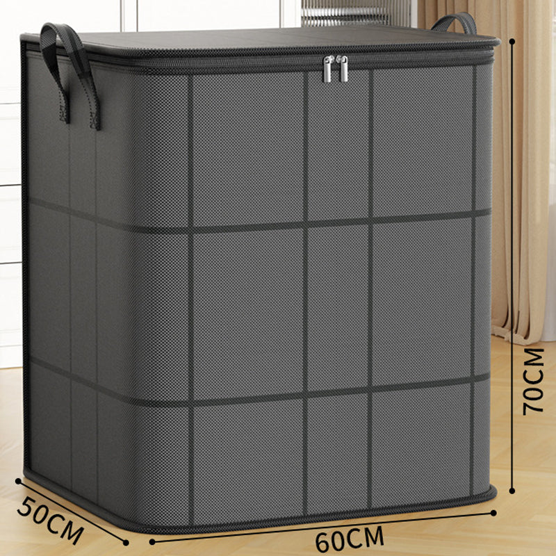 Aufbewahrungsbox aus Filz mit verstärkten Griffen