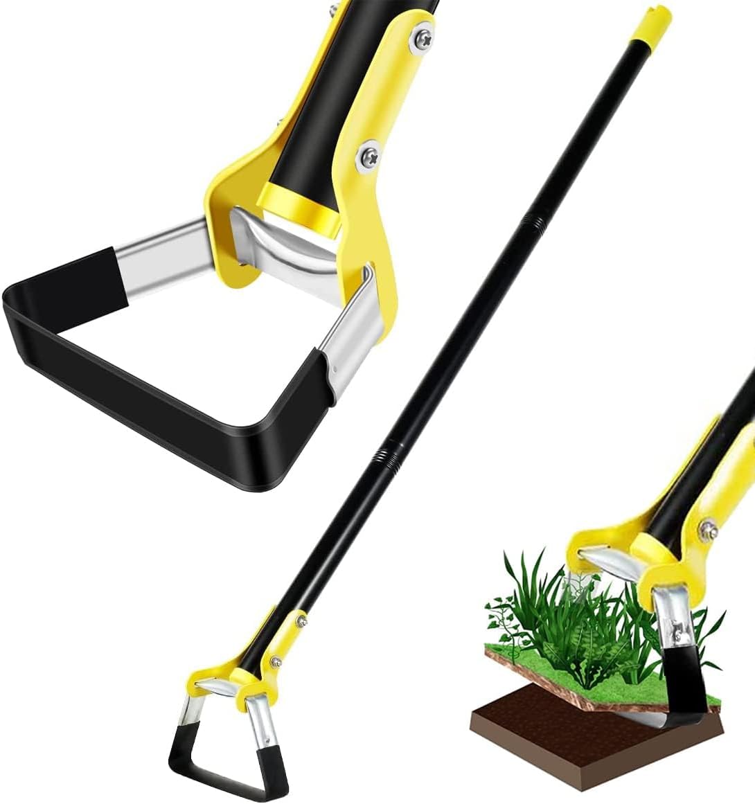 Ergonomische Gartenhacke mit langem Stiel