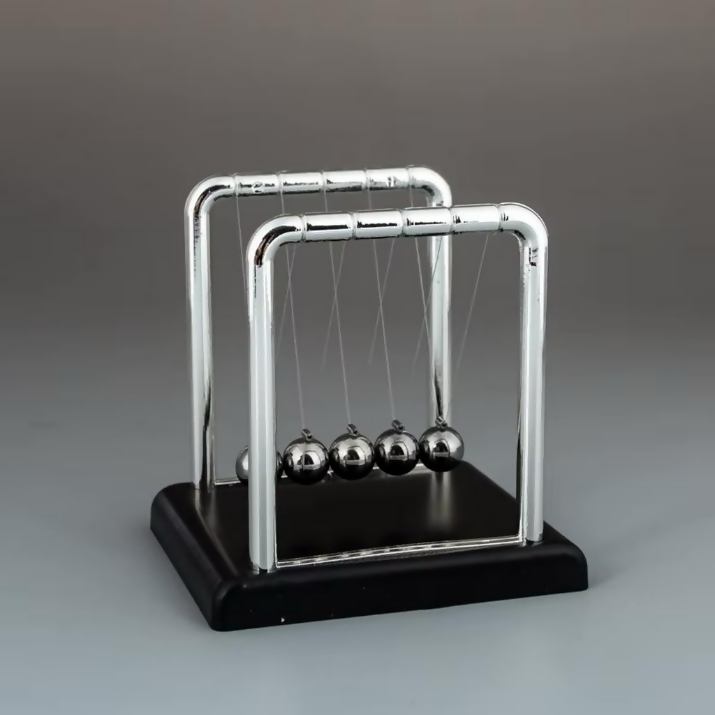 Newton Pendel Schreibtisch-Spielzeug mit Metallkugeln