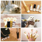 Stuhlsocken mit Katzenpfoten-Design – Bodenschutz