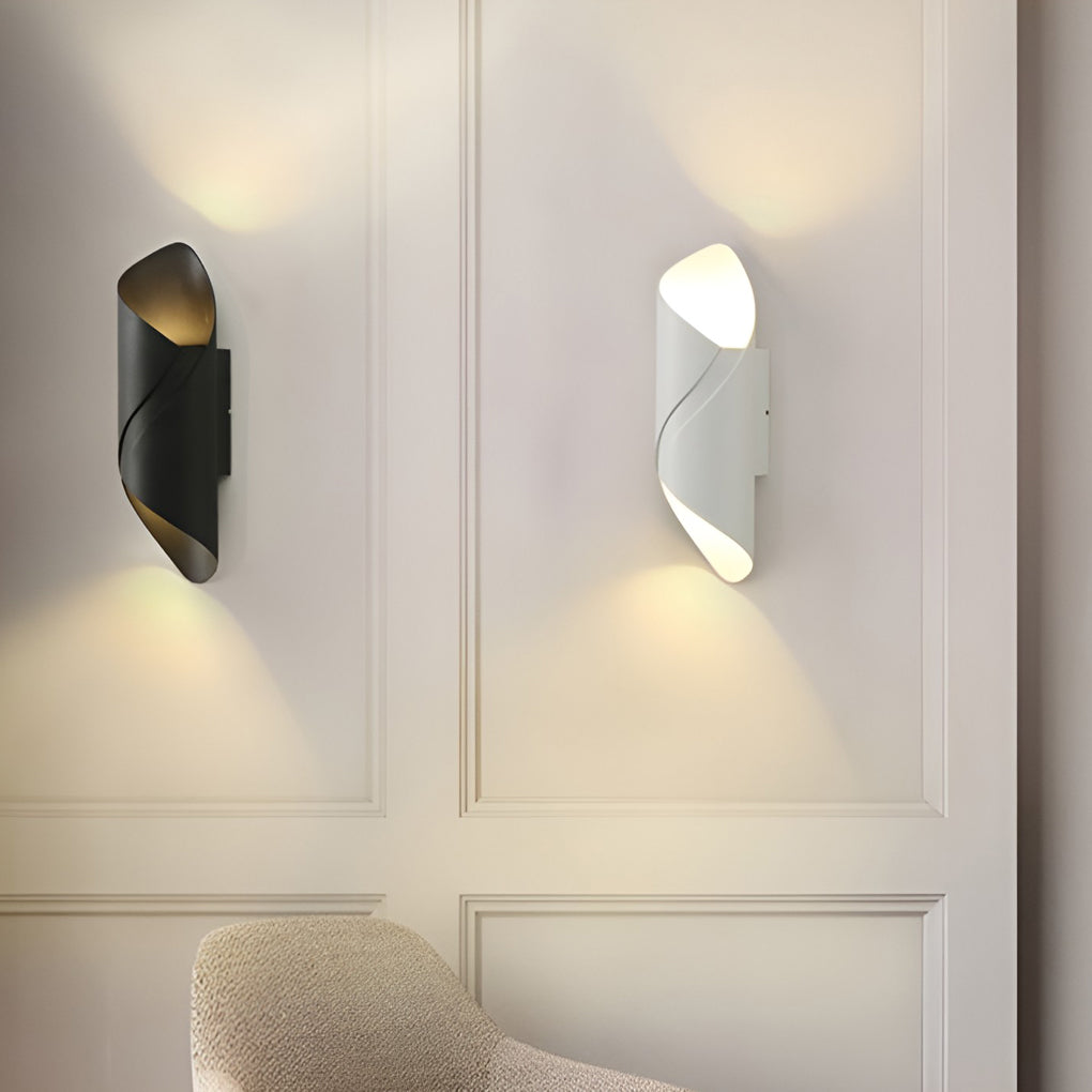 LED Wandleuchte Aluminium für Innen- und Aussenbereich