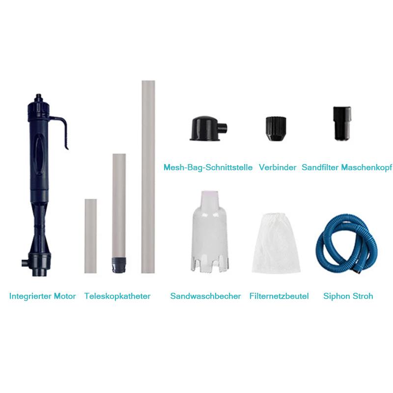 Aquarium Wasserwechsler mit Kies-Siphonpumpe