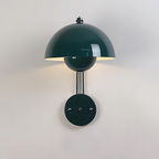 Moderne LED-Wandleuchte Metall mit Pilzdesign