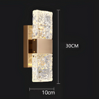 Kristall LED-Wandleuchte Radiance Arc – Moderne Luxusbeleuchtung