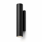 LED-Wandleuchte, zylindrisch mit diffusem Licht, Metall und Acryl