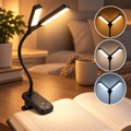 Leselampe LED mit Klemme – dimmbar und 180° drehbar
