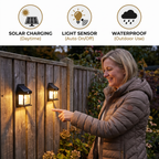 Solar Aussenleuchte mit Bewegungsmelder – Wasserdicht