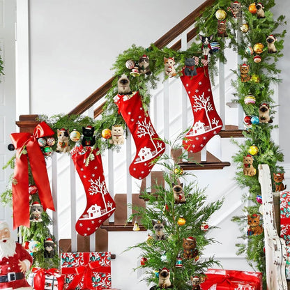 Katzen-Adventskalender | Handbemalte Harzfiguren & Überraschungen