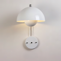 Moderne LED-Wandleuchte Metall mit Pilzdesign