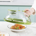Mikrowellen-Abdeckhaube mit Dampfsystem – Spritzschutz
