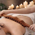 Massagestab aus Buchenholz – Muskelentspannung