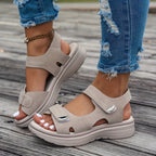 Komfort-Sandalen mit Klettverschluss