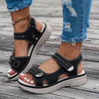 Komfort-Sandalen mit Klettverschluss