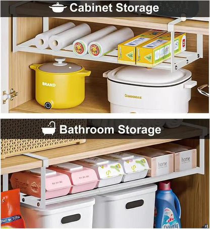 Ausziehbares Schrankeinlegefach — Platzsparende Ordnung im Handumdrehen