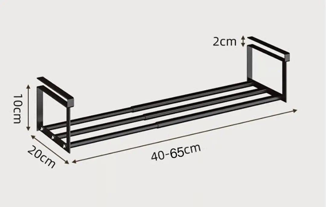 Ausziehbares Schrankeinlegefach — Platzsparende Ordnung im Handumdrehen