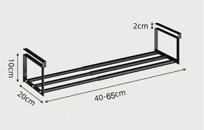 Ausziehbares Schrankeinlegefach — Platzsparende Ordnung im Handumdrehen