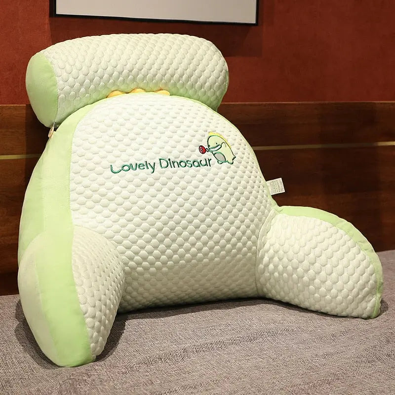 Dreieckskissen mit Armlehnen – Rückenstütze für Bett und Sofa