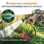 Knickfreier Gartenschlauch aus Nylon – Dehnbar und ultraleicht