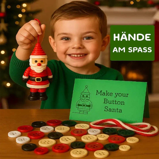 DIY Knopf-Ornament-Bastelset – Unvergesslicher Bastelspaß für Kinder!