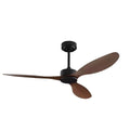 Deckenventilator aus Holz mit Fernbedienung