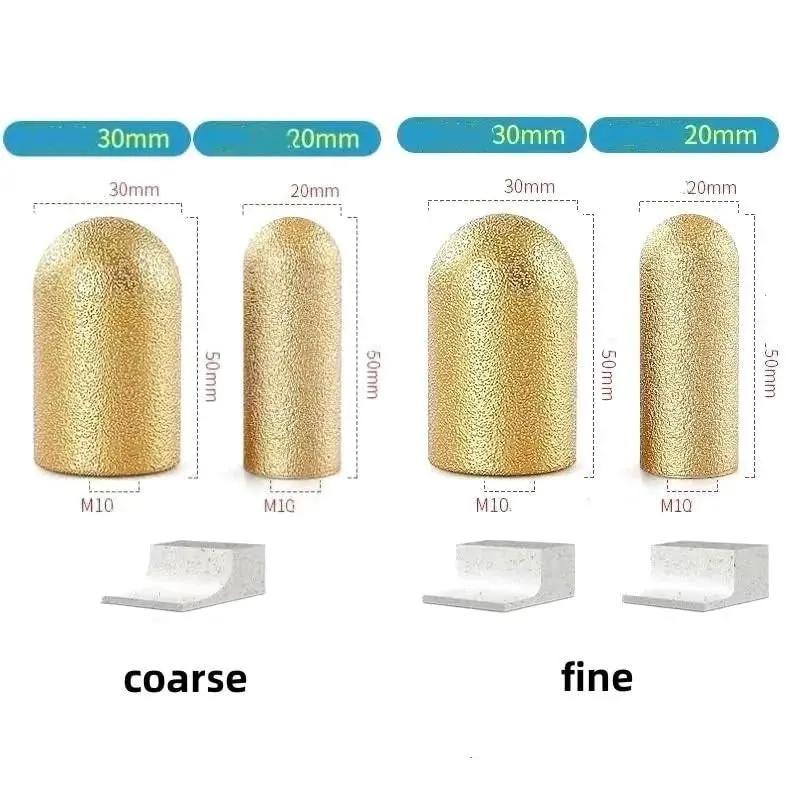 Diamant-Schleifscheiben-Set – Für glatte Steinkanten