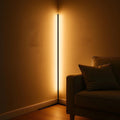 LED-Eckstehlampe mit Fernbedienung – Dimmbar